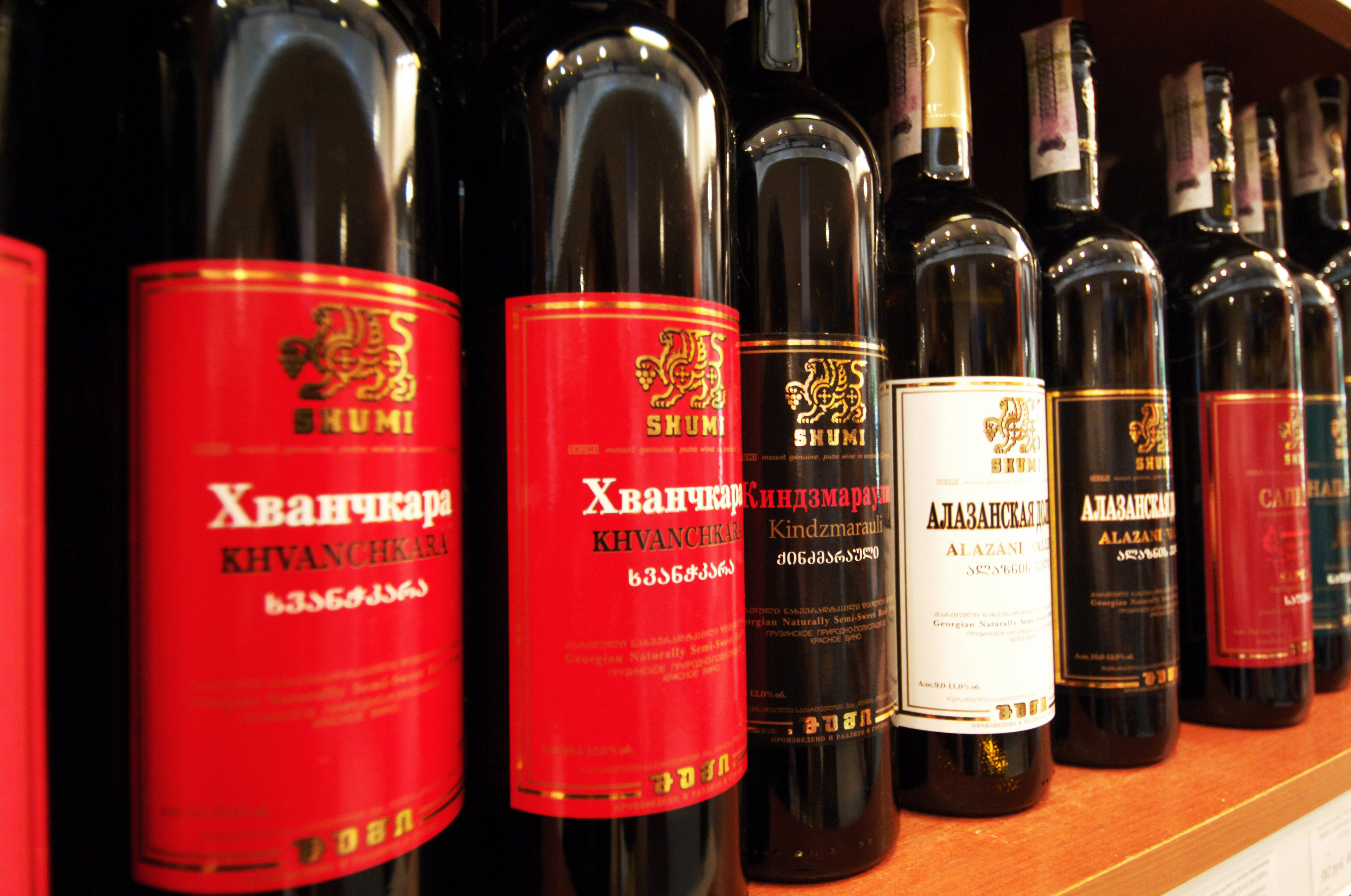 Экспорт грузинского вина в Россию в январе-октябре 2019 года вырос на 11%