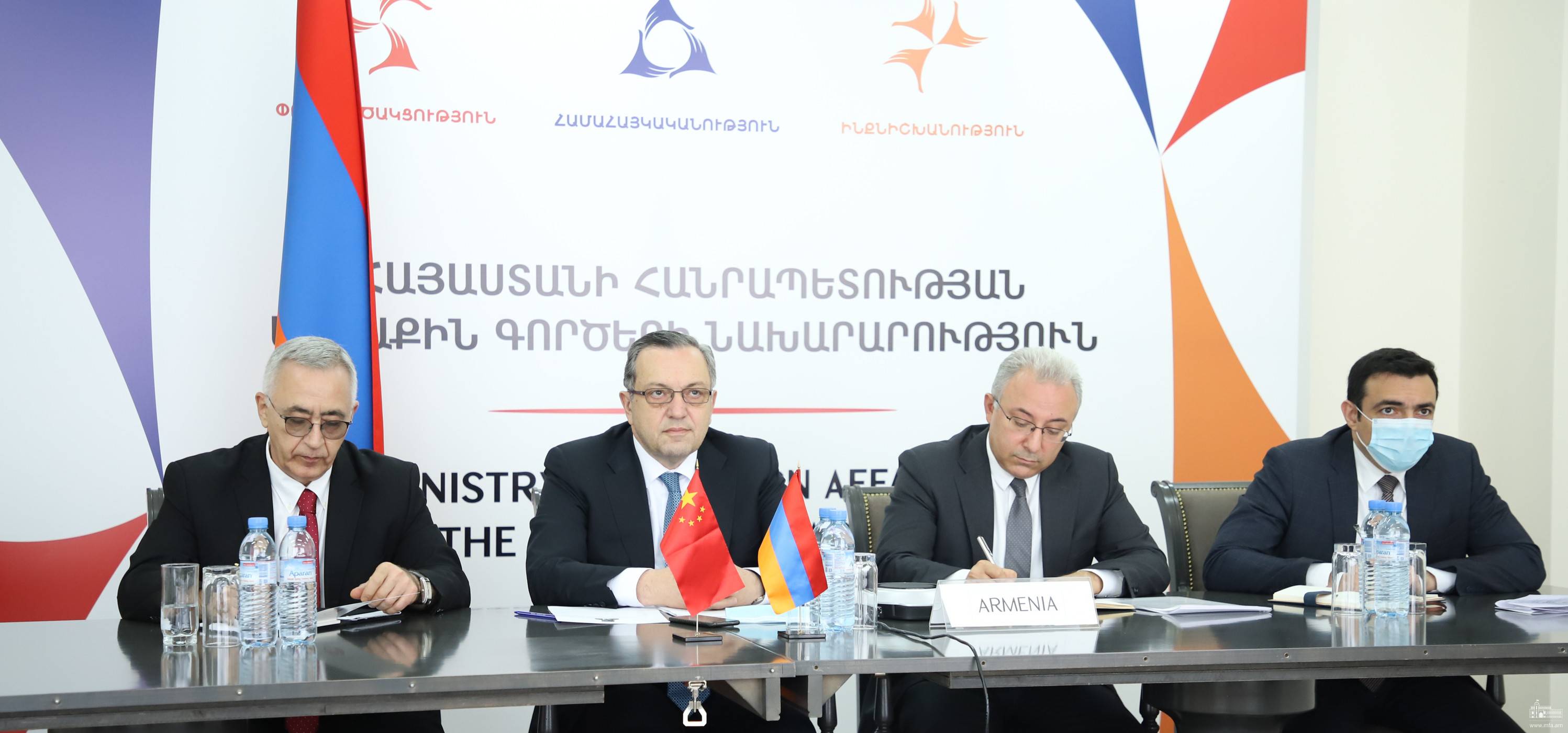 Китай поддерживает территориальную целостность и суверенитет Армении - замглавы МИД
