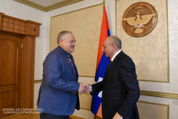 Бако Саакян и Константин Затулин обсудили связи между Арцахом и Россией
