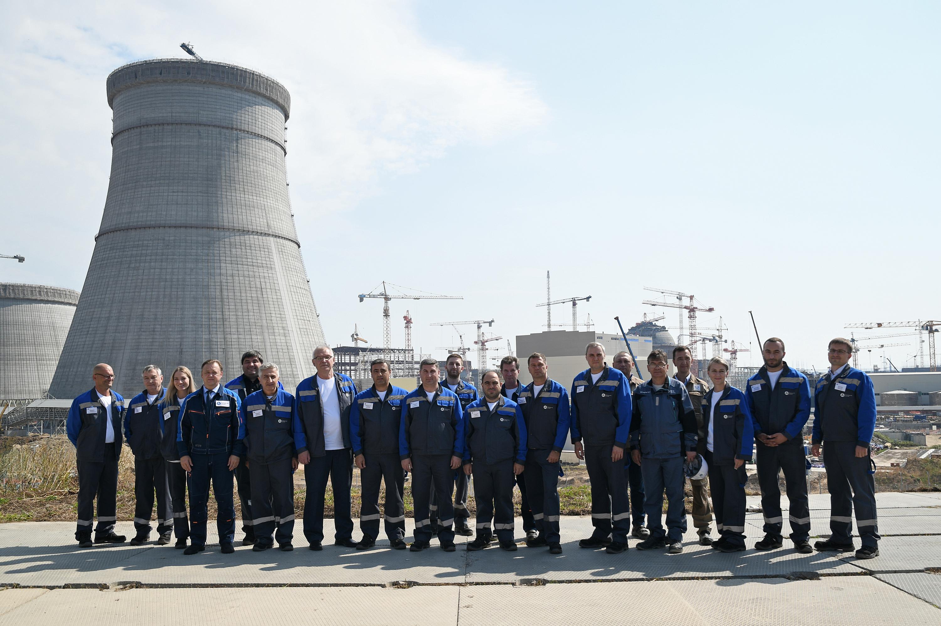 Армянская делегация посетила площадку строительства Курской АЭС-2