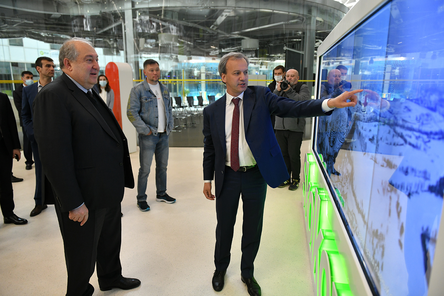 Армен Саркисян посетил Инновационный центр «Сколково»