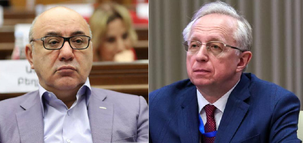 Галузин и Арсенян обсудили актуальные вопросы российско-армянских отношений