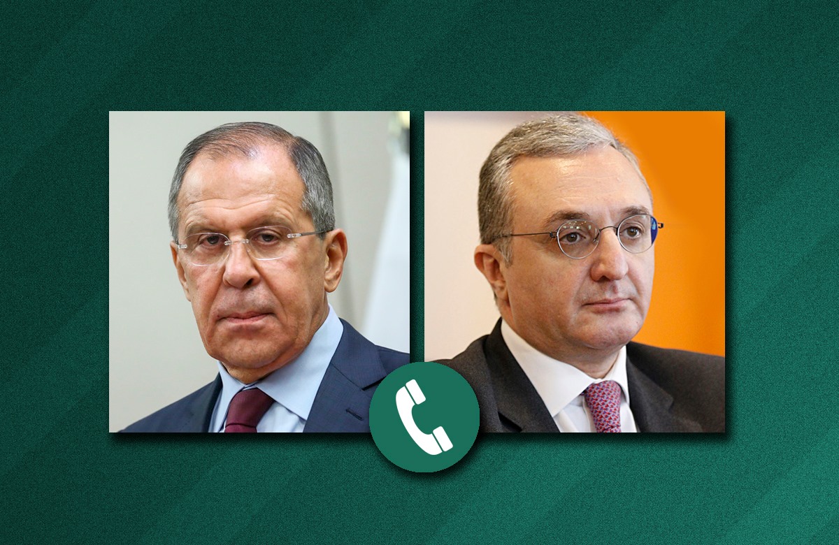Состоялся телефонный разговор глав МИД России и Армении