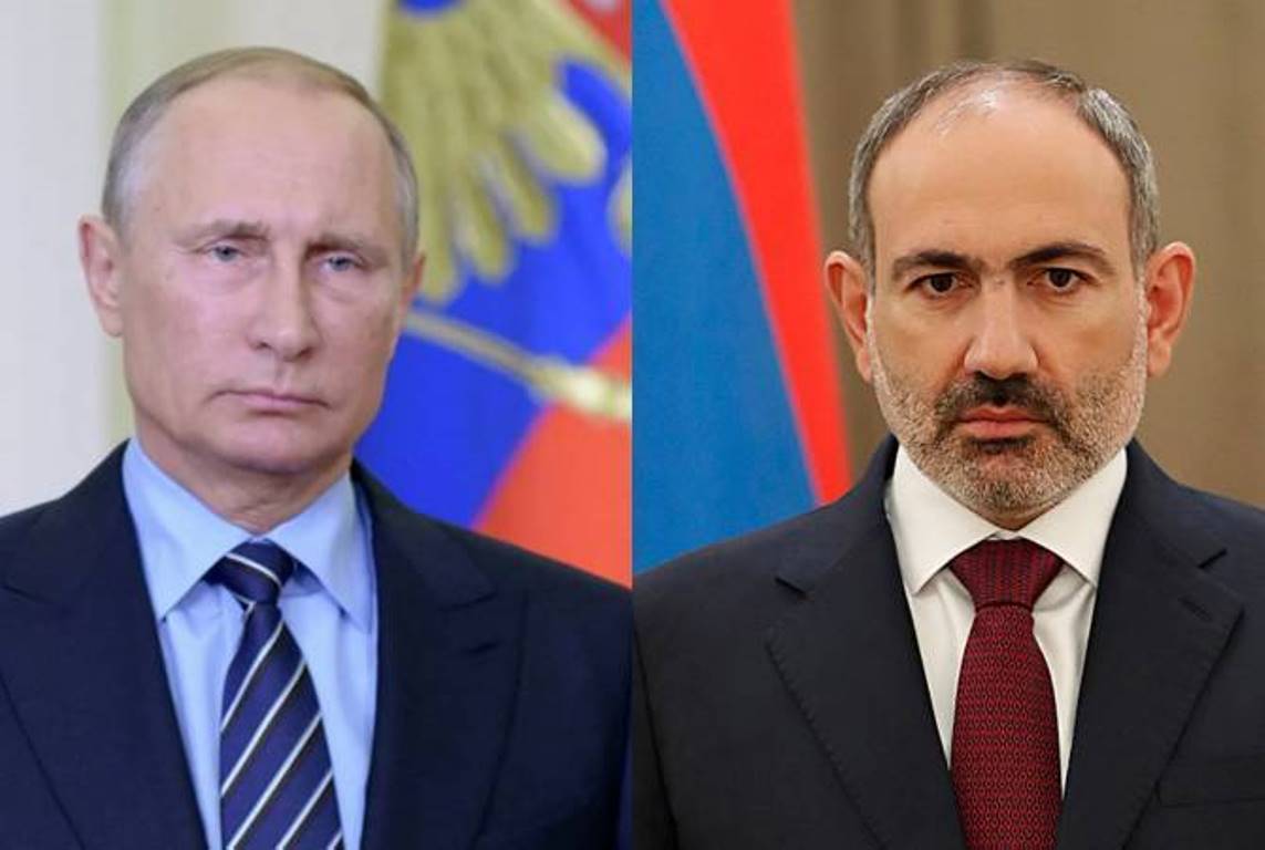 Владимир Путин выразил соболезнования премьер-министру Николу Пашиняну
