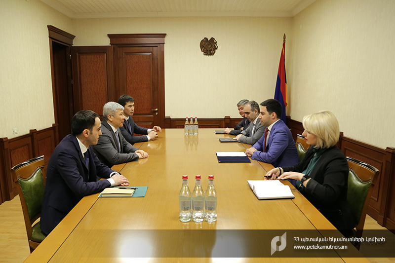 Бадасян и Мамытканов обсудили сотрудничество в рамках ЕАЭС