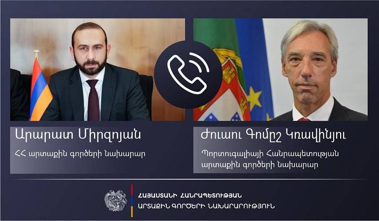 Միրզոյանը Պորտուգալիայի ԱԳ նախարարին է ներկայացրել ԼՂ-ում վատթարացող հումանիտար ճգնաժամը 