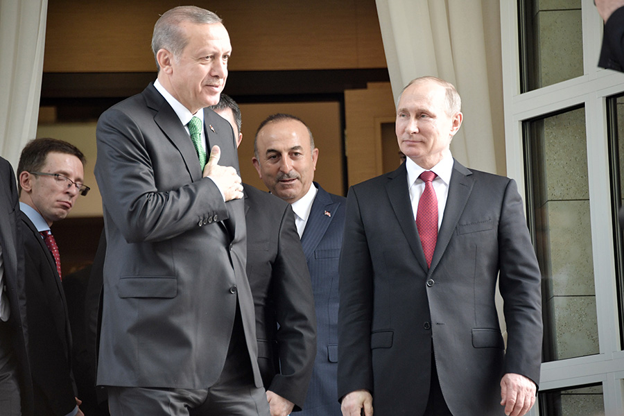 Президент России Владимир Путин посетит Турцию с рабочим визитом