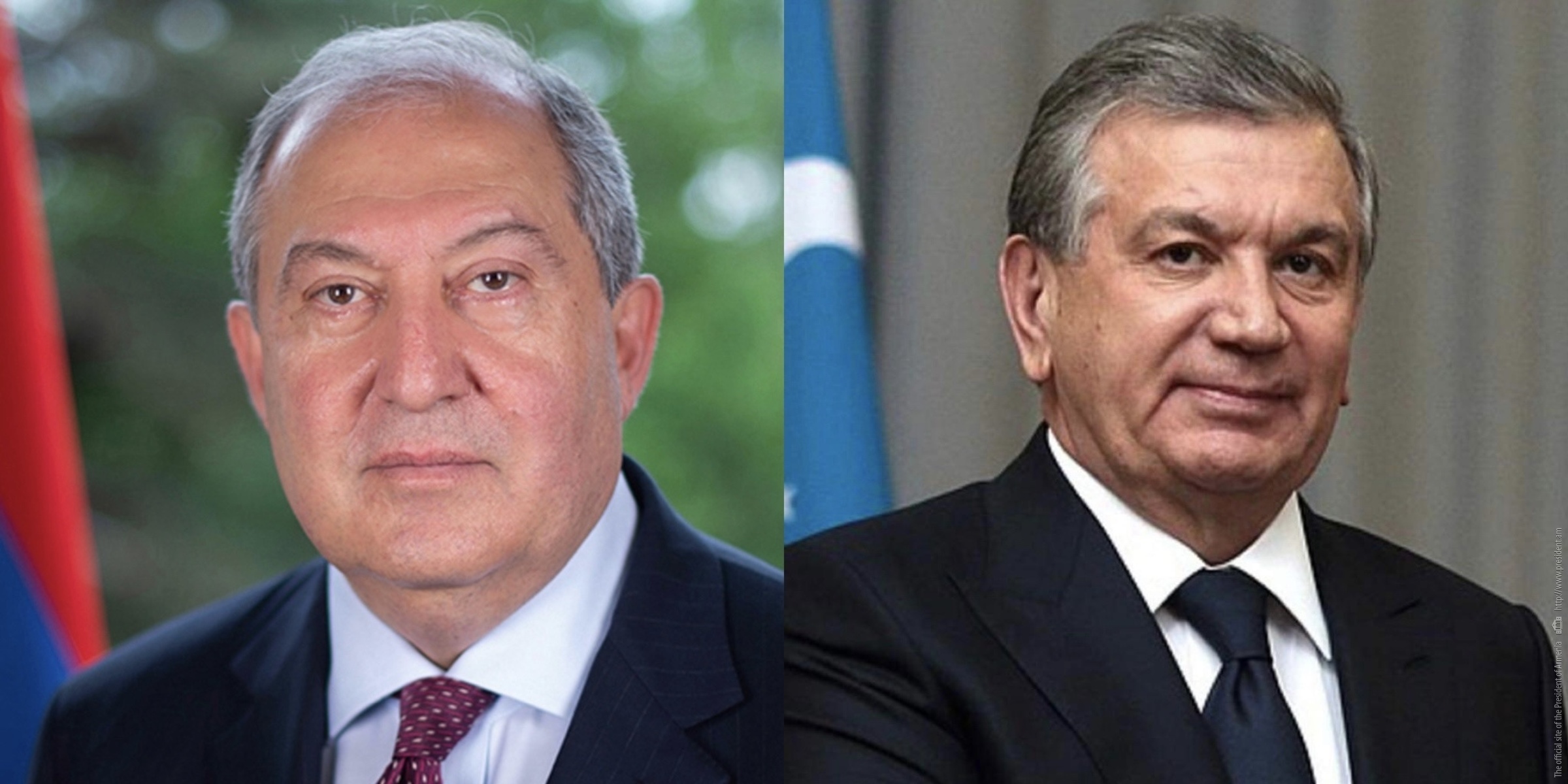 Армен Саркисян поздравил президента Узбекистана с переизбранием