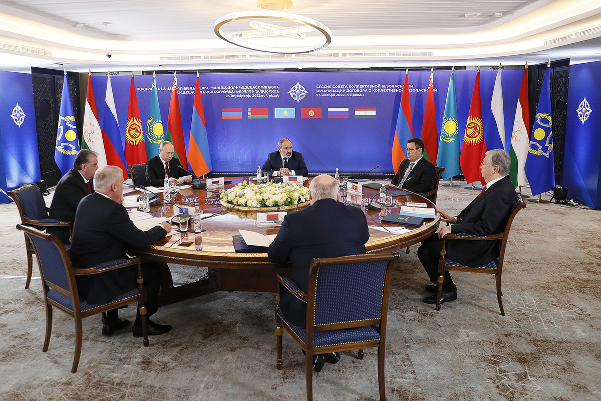Пашинян: Для нас принципиально подтверждение зоны ответственности ОДКБ в Армении