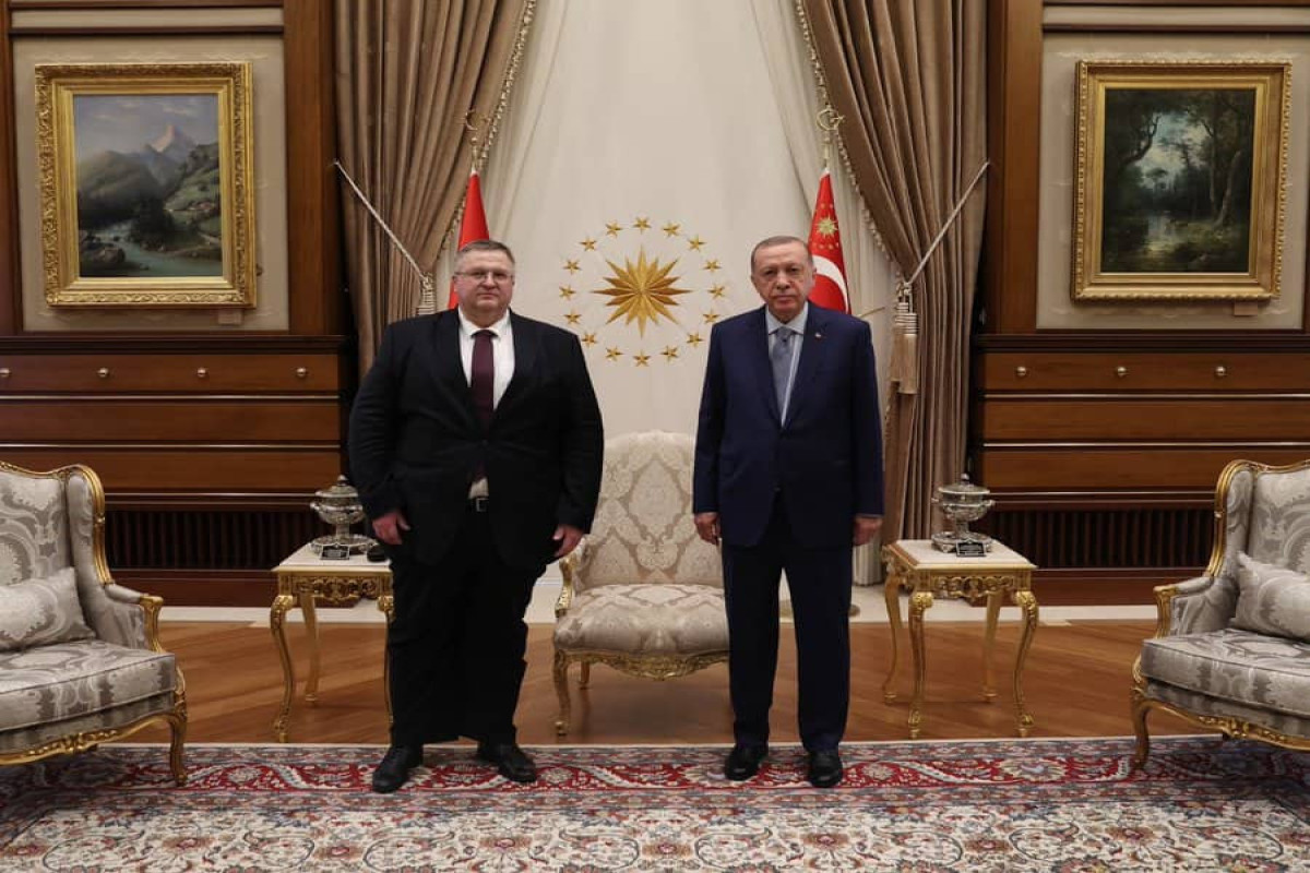 Эрдоган встретился в Анкаре с вице-премьером РФ Алексеем Оверчуком