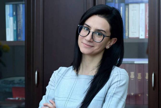 Замминистра юстиции Анна Вардапетян освобождена от должности