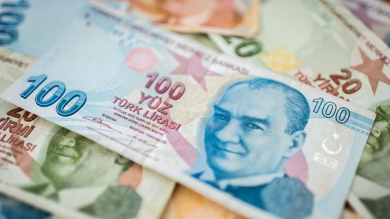 Турецкая лира второй день подряд обновляет исторический минимум к доллару
