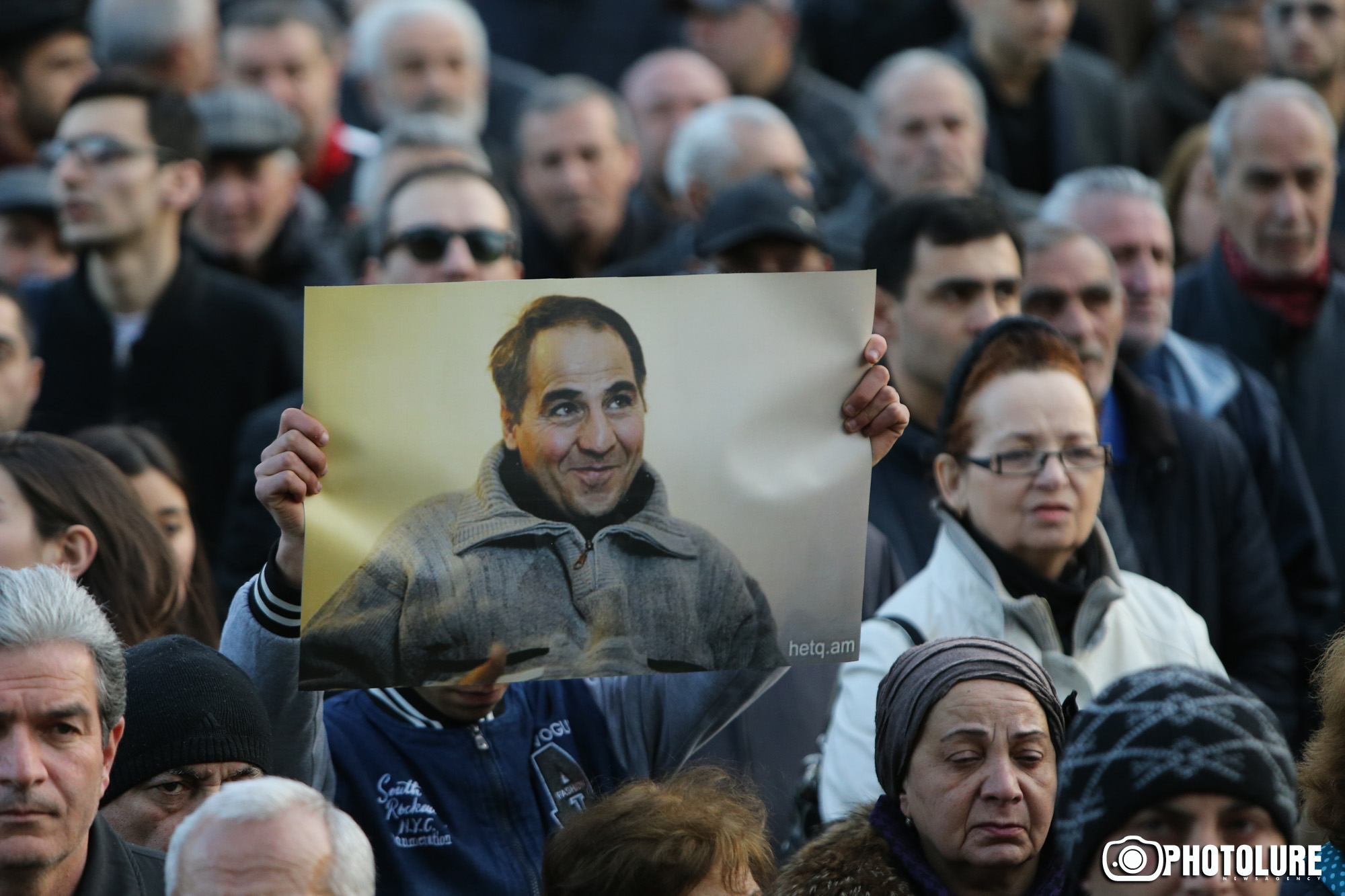 Երևանում մեկնարկեց «Հաց բերող» Արթուր Սարգսյանի հիշատակին նվիրված բողոքի երթը