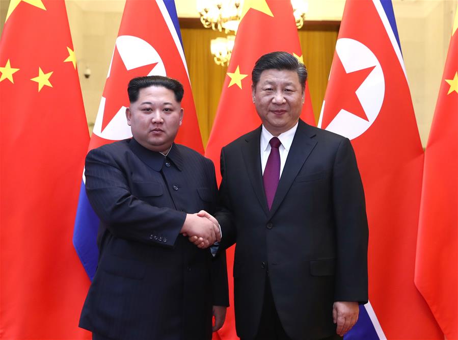 Ким Чен Ын встретился в Пекине с председателем КНР Си Цзиньпином
