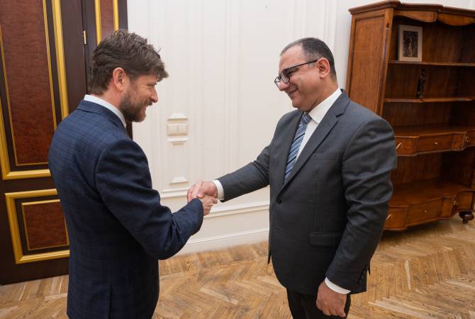 Вице-премьер Армении и посол Франции обсудили вопросы сотрудничества