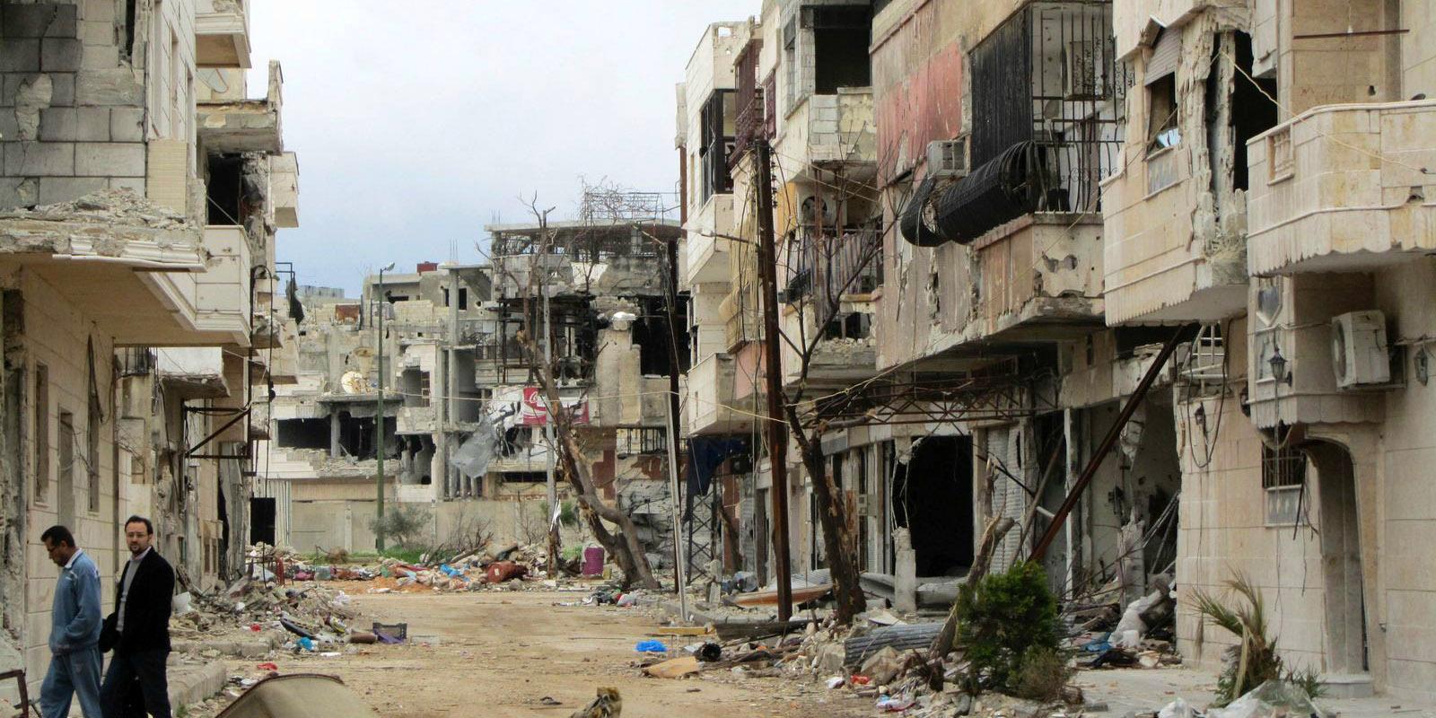 В восстановленном жилом районе Алеппо появятся около 900 новых квартир 