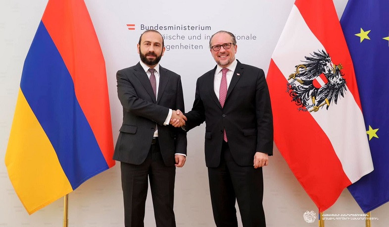 В Вене состоялась встреча Арарата Мирзояна с министром иностранных дел Австрии