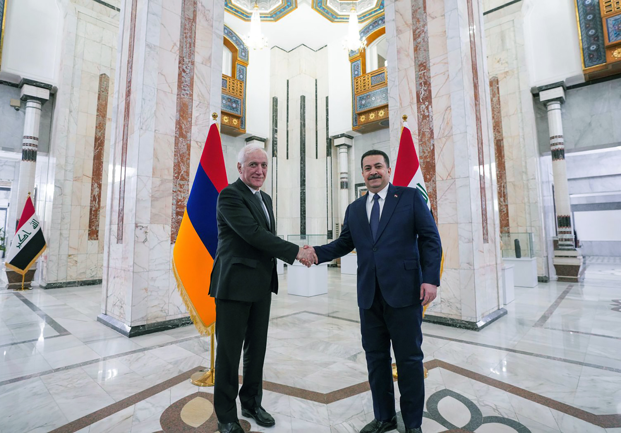 Президент Армении и премьер-министр Ирака обсудили потенциал взаимодействия между странами