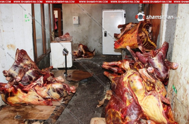 Ամանորին ընդառաջ. հայտնաբերվել է անհայտ ծագման 880 կգ միս, որից շուրջ 200 կգ-ն ձիու միս է