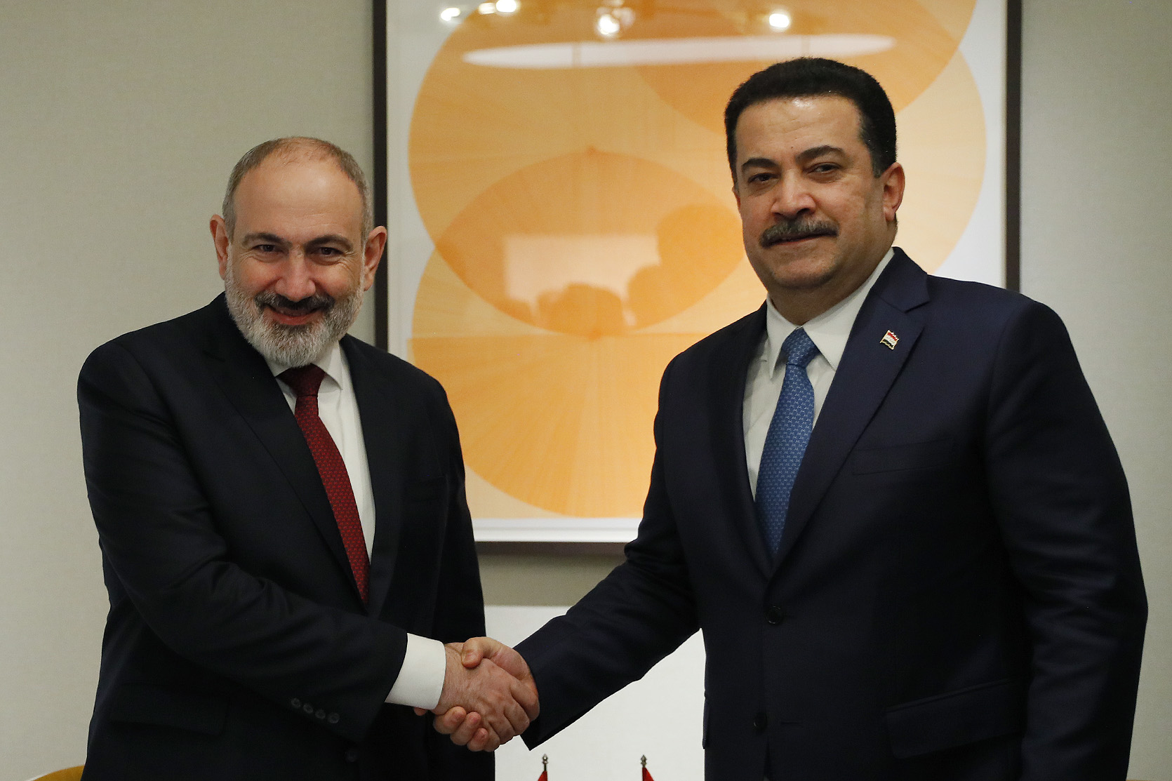 Премьер-министры Армении и Ирака обсудили многоотраслевое сотрудничество между странами