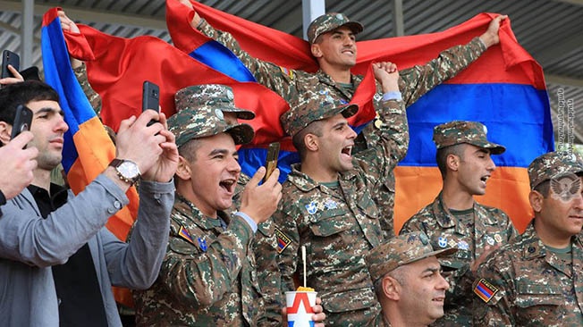Միջազգային բանակային «Խաղաղության մարտիկ» մրցույթում Հայաստանը զբաղեցրել է առաջին տեղը