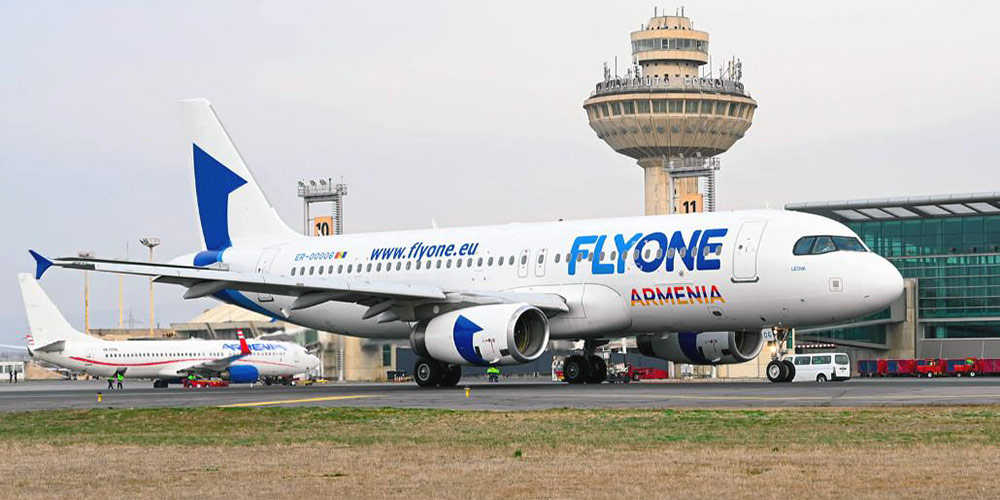 Flyone Armenia начала выполнение регулярных авиарейсов по маршруту Ереван-Екатеринбург-Ереван