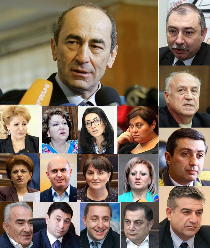 ՀՀԿ-ն ամբողջական կազմով Ռոբերտ Քոչարյանի կողքին է. ովքե՞ր են ստորագրողները