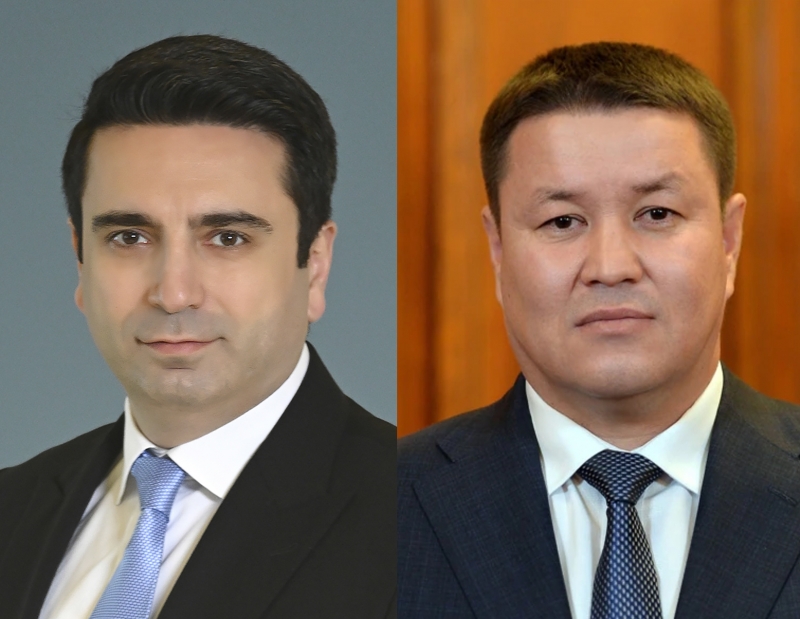 Спикеры парламентов Армении и Кыргызстана обсудили вопросы региональной безопасности 