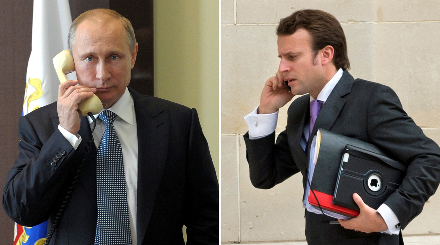 Макрон позвонил Путину из-за конфликта в Нагорном Карабахе 