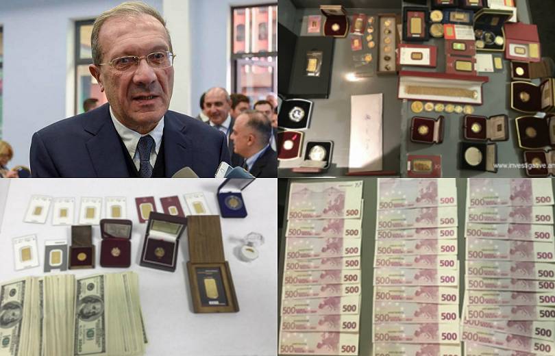 Золото, крупная сумма денег - что нашли в банковских ячейках Ара Минасяна?