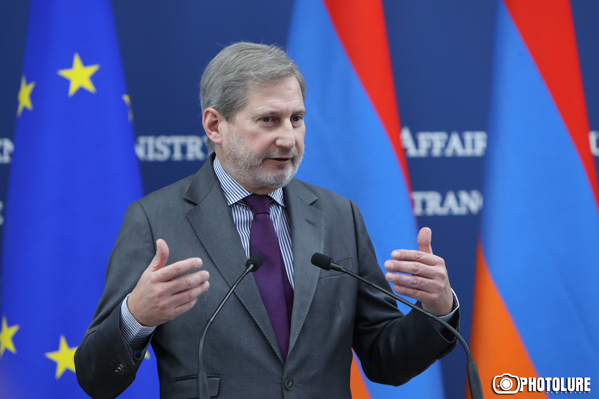 ЕС намерен увеличить предоставляемую Армении финансовую помощь - Йоханнес Хан