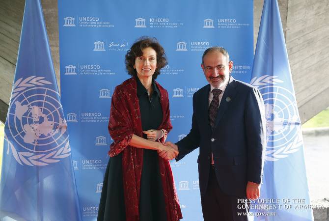 Азулай Пашиняну: Уверена, что сотрудничество между Арменией и ЮНЕСКО еще более укрепится 