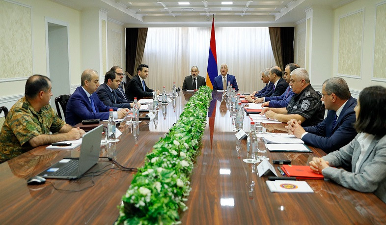Состоялось заседание Совета безопасности под руководством Никола Пашиняна