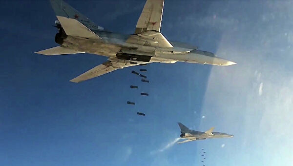 ВКС России бомбят террористов в Сирии в ответ на гибель генерала