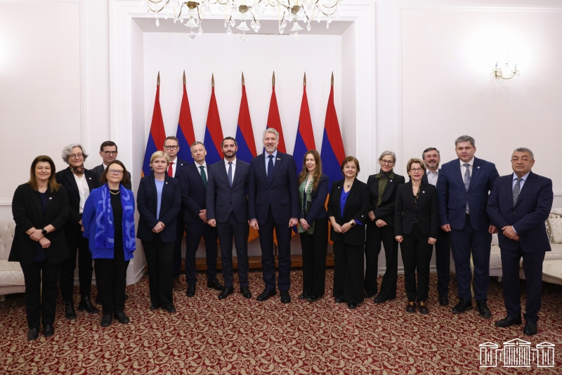 Рубен Рубинян принял представителей МИД стран Северная Европы и Балтии