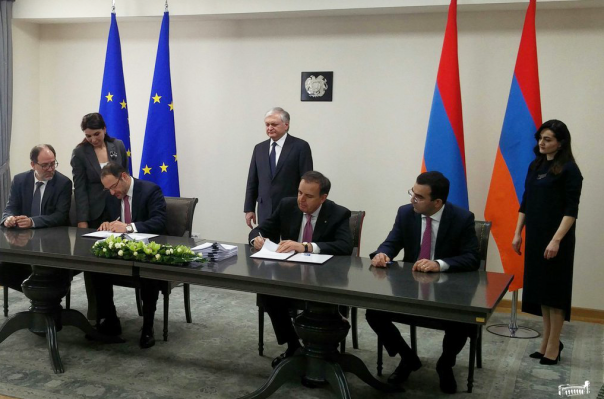 Армения и ЕС парафировали соглашение о всеобъемлющем и расширенном партнёрстве