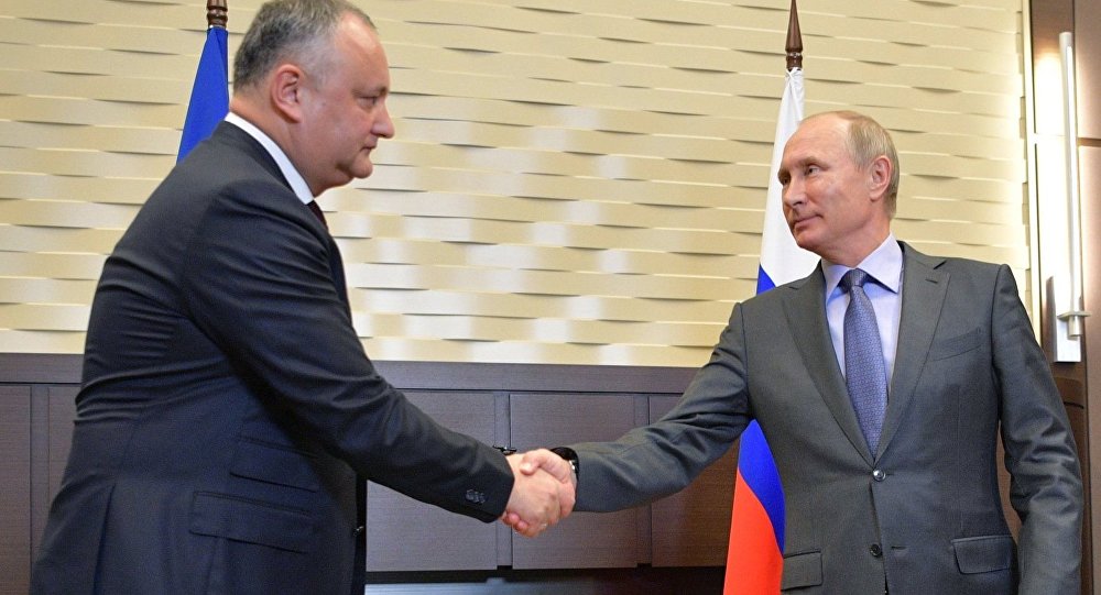 Додон договорился в Москве с Путиным о новом кредите в 200 млн евро для Молдавии