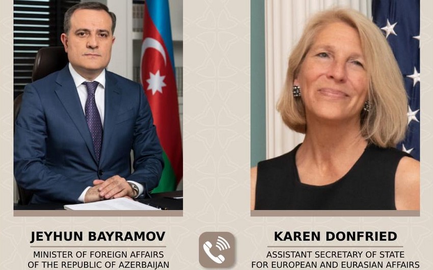Байрамов и помощник госсекретаря США обсудили переговоры Азербайджана с Арменией