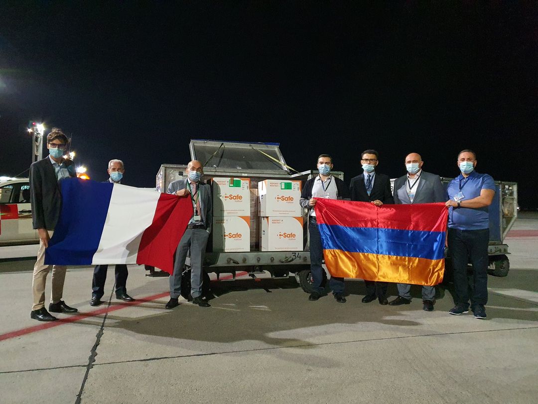 Ֆրանսիայի կողմից տրամադրված «ԱստրաԶենեկա» պատվաստանյութը հասել է Հայաստան