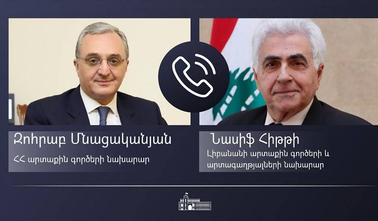 Главы МИД Армении и Ливана обсудили вопросы региональной безопасности