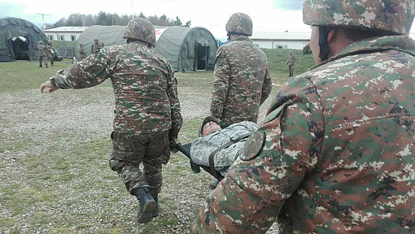 В Тавуше в результате выстрела со стороны Азербайджана ранен военнослужащий-контрактник 