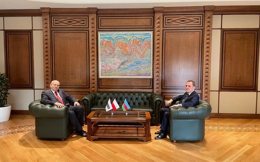 Байрамов и Рау обсудили ситуацию на Украине и Южном Кавказе 