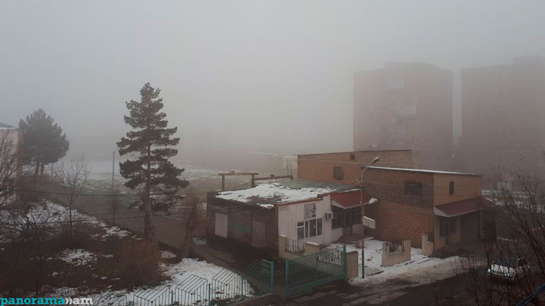 В Гаваре идет снег: в Армении есть закрытые автодороги