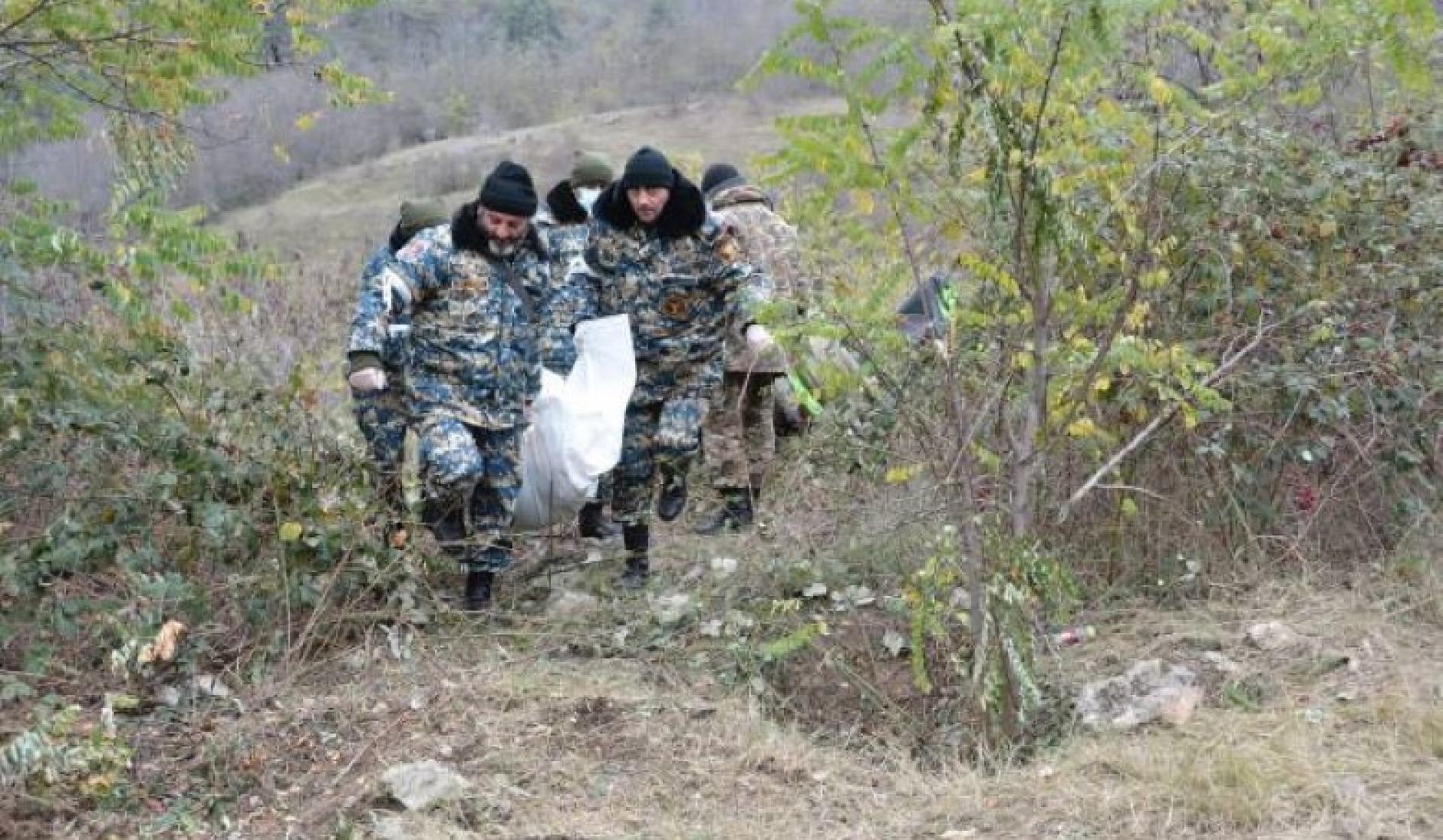 В результате поисковых работ в Джабраиле и Матагисе обнаружены тела еще 4 военнослужащих