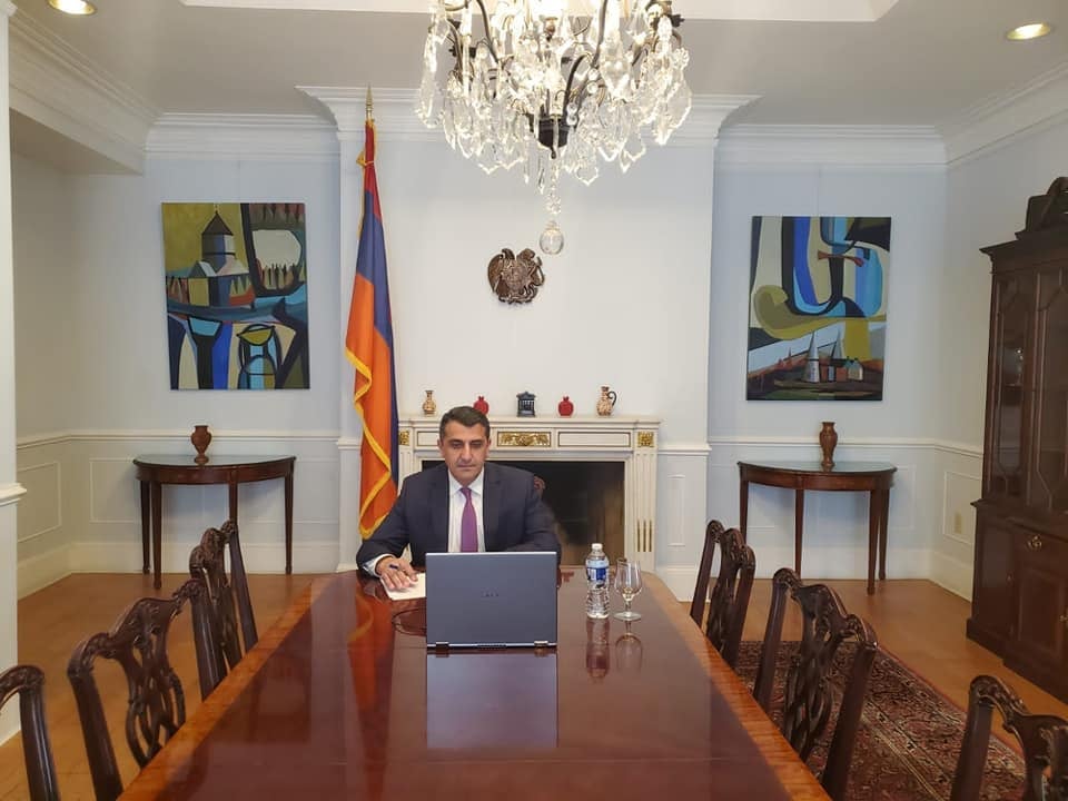 Посол Армении провёл обсуждения с представителями аппаратов членов ПП США 
