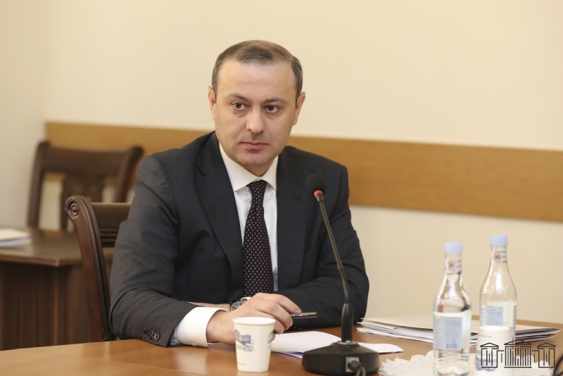 Секретарь Совета безопасности Армени принял Маркуса Риттера