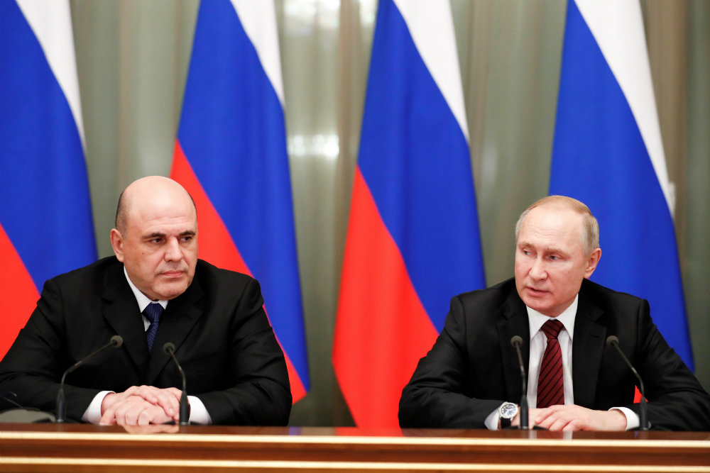 Путин: глава правительства России Михаил Мишустин идет на поправку