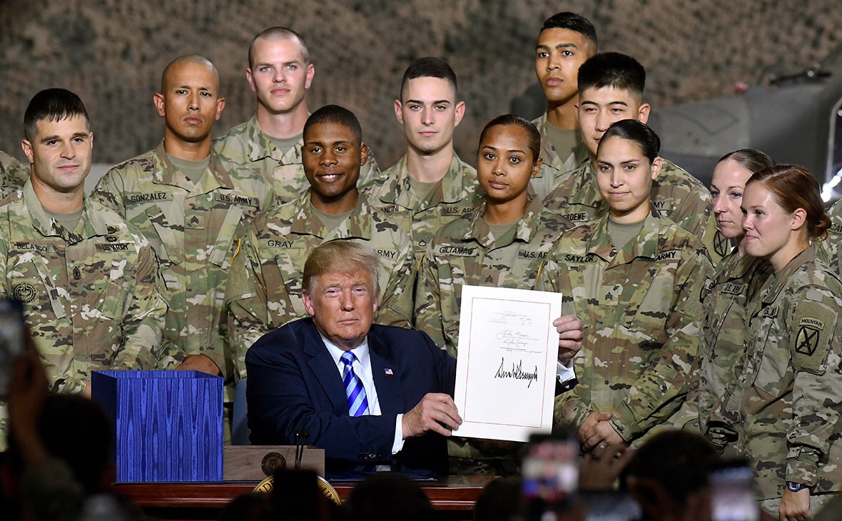 Трамп намерен объявить о сокращении военного контингента в Ираке и Афганистане