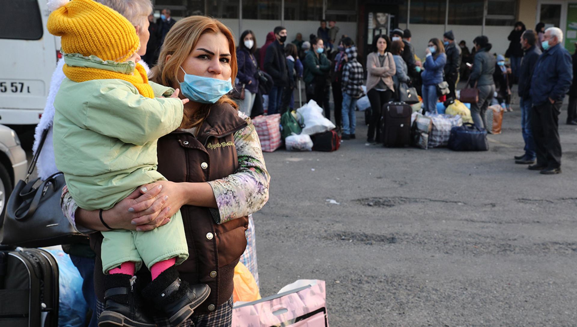 Временно приостановлен процесс расселения вынужденных переселенцев Арцаха