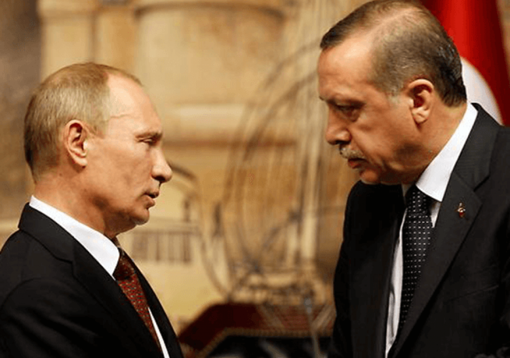 Путин и Эрдоган обсудят предложение Турции по созданию буферной зоны в Сирии 